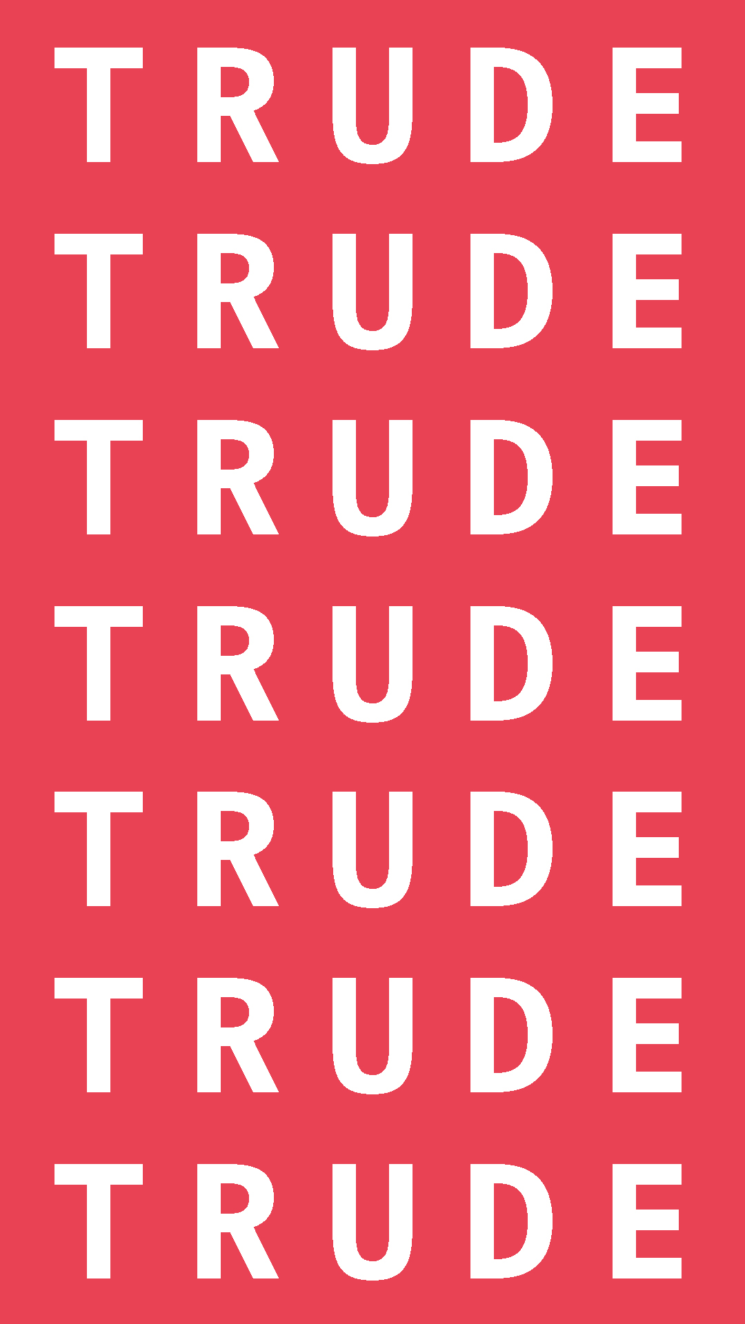 TRUDE