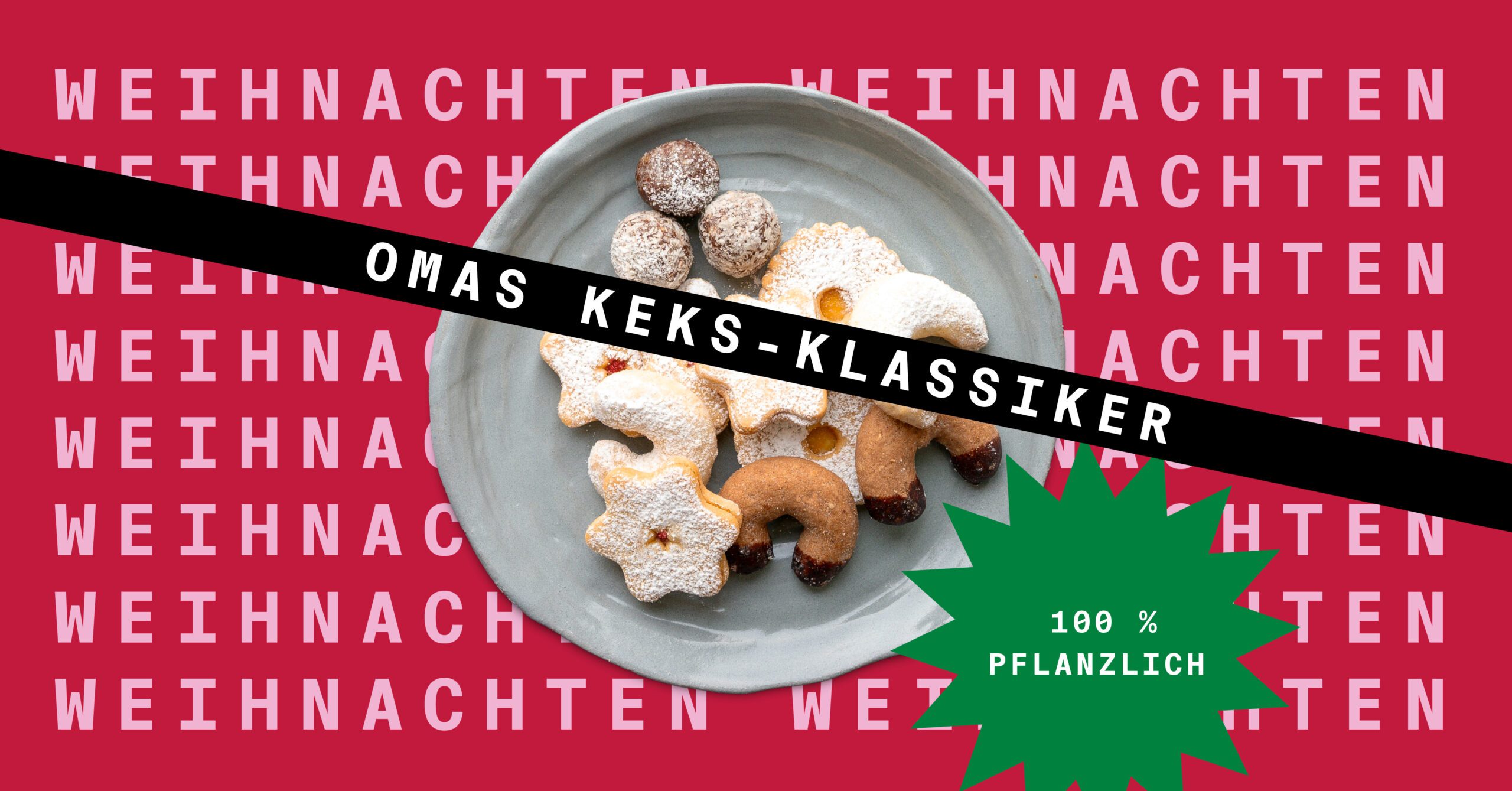 Vegane Weihnachtskekse kaufen