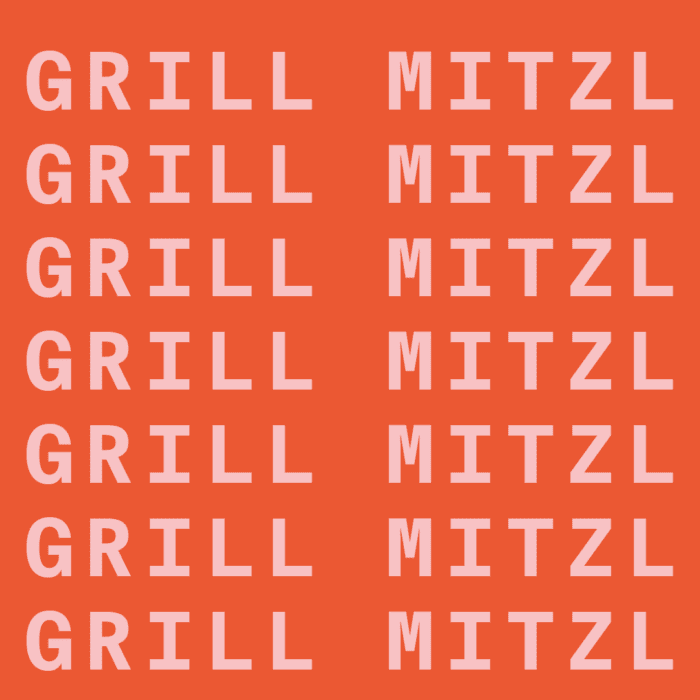 Grill Mini Mitzl - Grill , veganes Grill-Medaillon, Huhn-Art