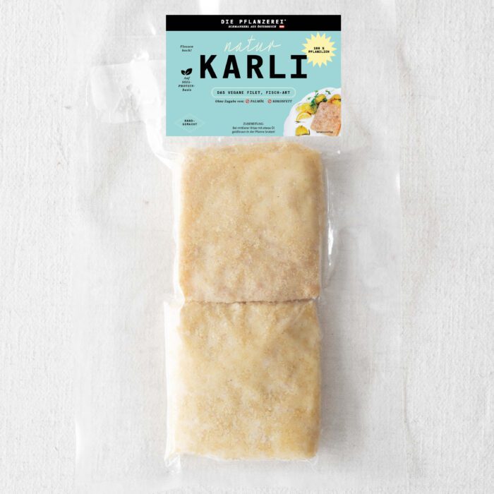 Karli natur - Veganes Fisch Filet, Karpfen Art