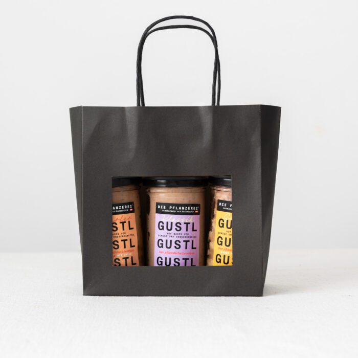 Gustl im Glasl - Der vegane Leberkäse-Aufsstrich,