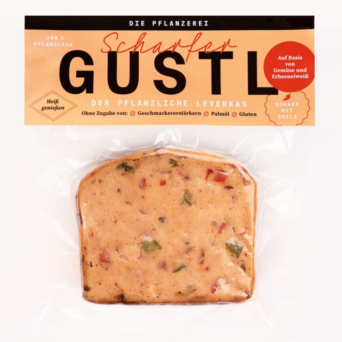 pikanter-vegane Leberkäse-Gustl