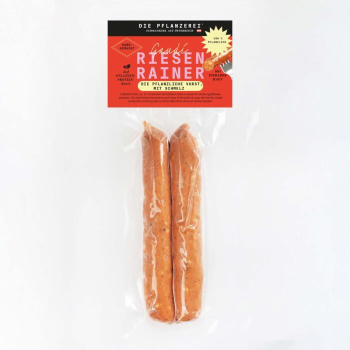 Vegane Wurst_Vegane Kävekrainer_RAINER KRAINER