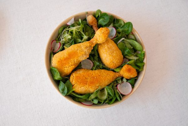 Gitti Gockel veganer Backhendl Haxen
