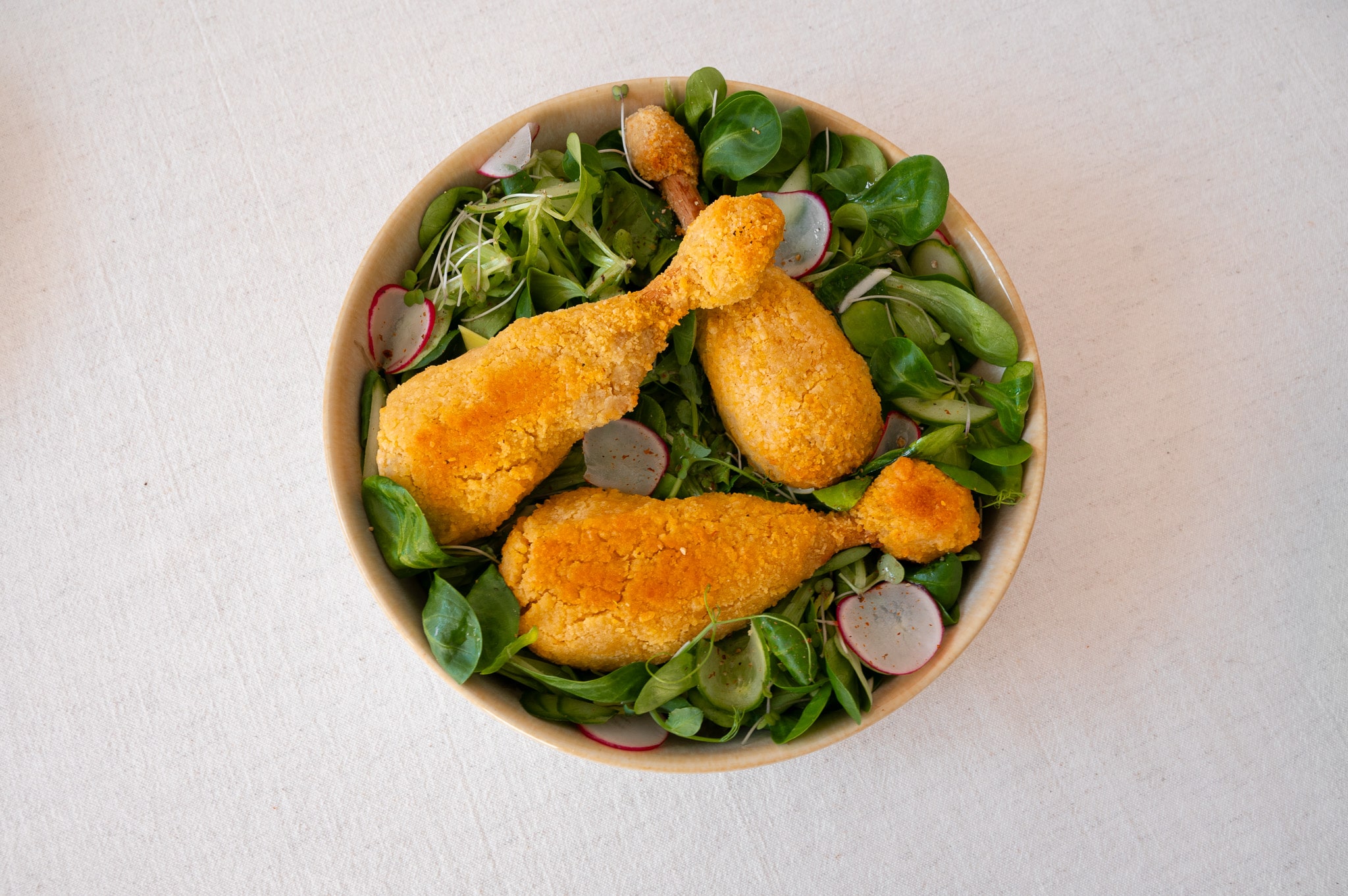 Gitti Gockel veganer Backhendl Haxen
