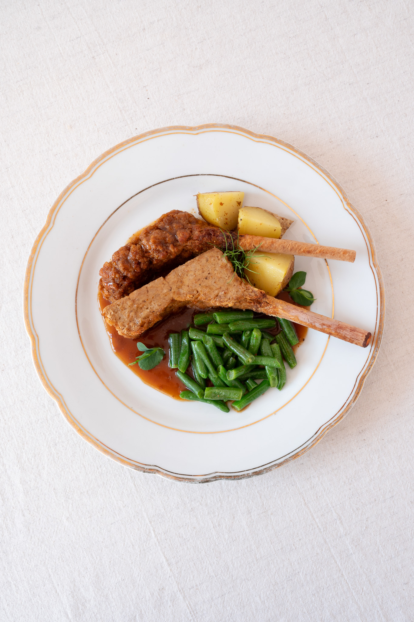 veganes Oster-Lammerkrone
