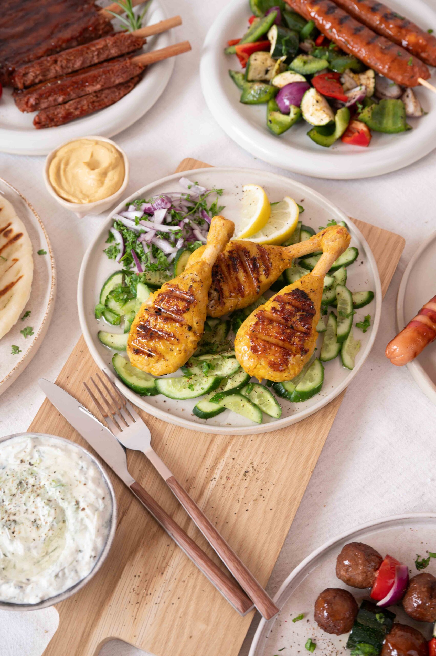 Grill-Gitti-Gockel-veganes-Grillen-vegane-Grillhaxen