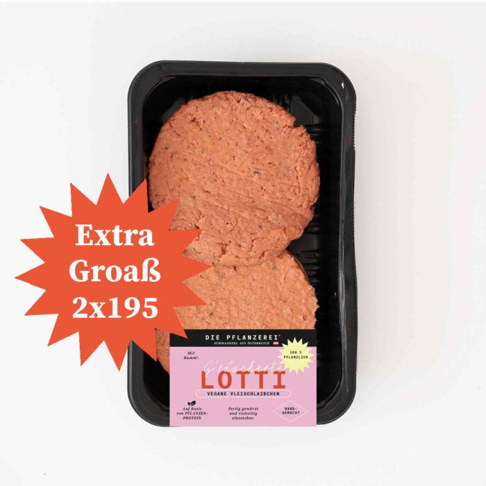 extra groaß veagnen Fleischlaibchen