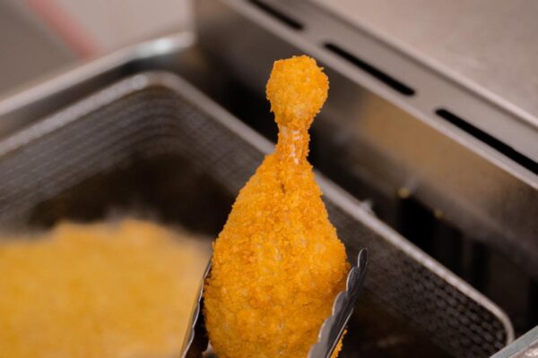 Backhendl haxen vegan Frittieren