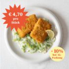 veganes Fischfilet, paniert, österreichischer Fisch, vegan