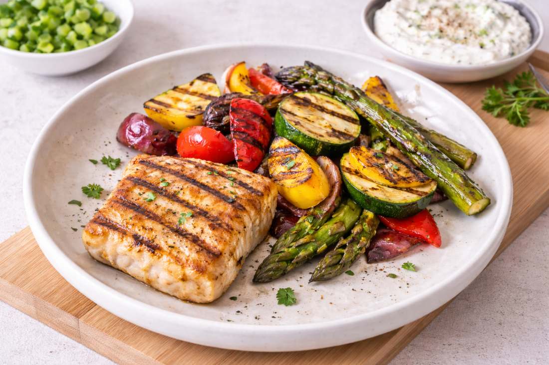 Veganen Fisch grillen_KARLI Vischfilet