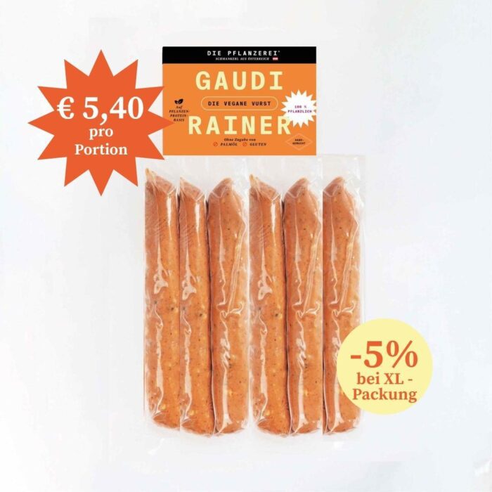 RAINER KRAINER, vegane Kävekrainer, Vorratspack_Die Pflanzerei