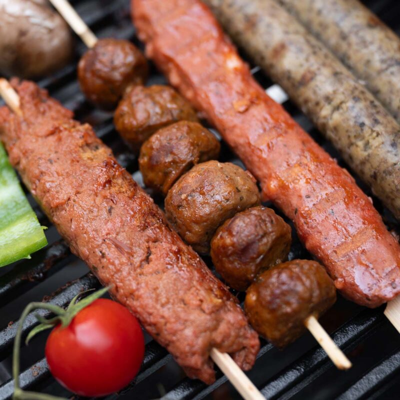 Vegane Spieße grillen LOTTI MITZL_Die Pflanzerei