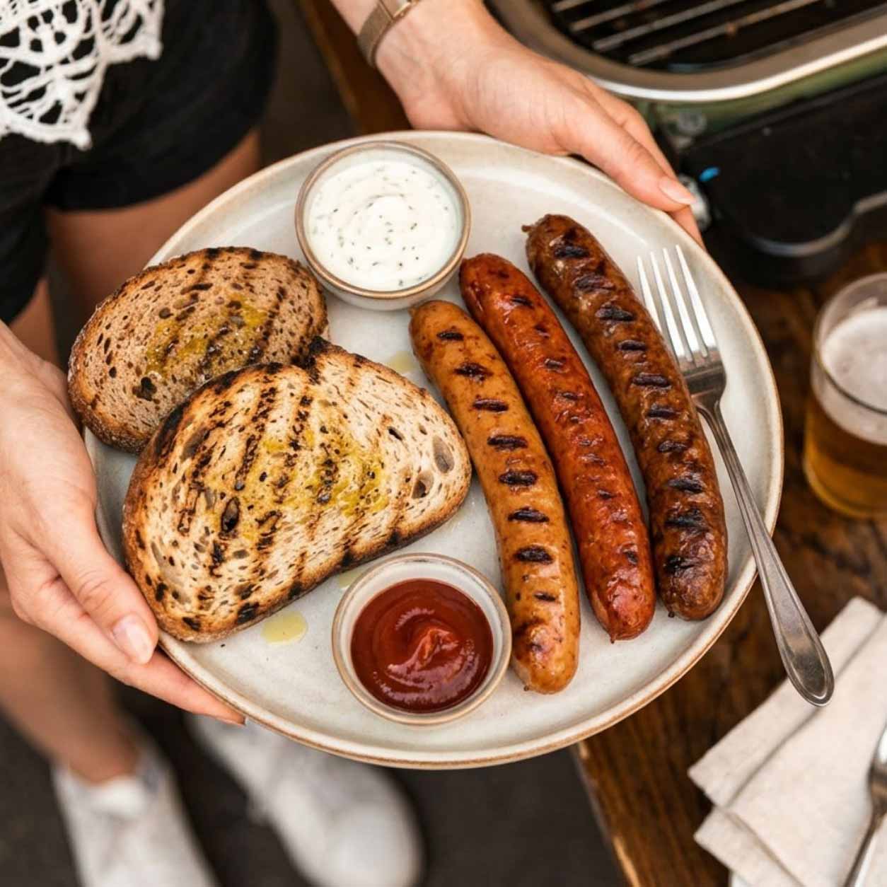 Gril-Trio-Rainer-Krainer-vegan-Grillen_veganer Kävekrainer