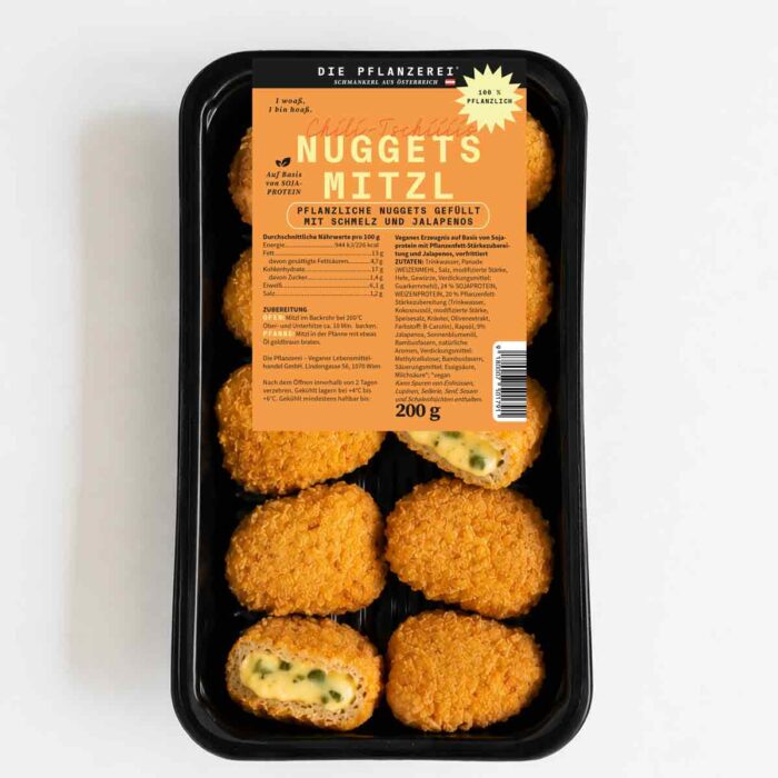 vegan Nuggets Chili Tschiiiis