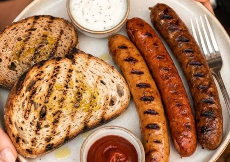 Vegane Würstel richtig grillen – RAINER KRAINER auf dem Grill